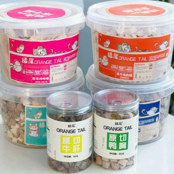 橘尾ORANGE TAIL冻干和干粮哪个好？挑食猫主子的真香警告！