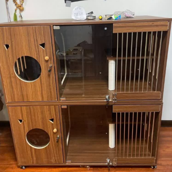 实木猫舍推荐喵掌柜,高效扩容打造猫咪自由别墅 实木猫舍推荐喵掌柜,高效扩容打造猫咪自由别墅