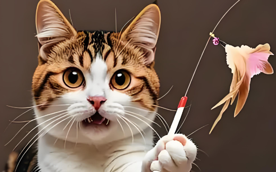 RUATA逗猫棒耐用吗