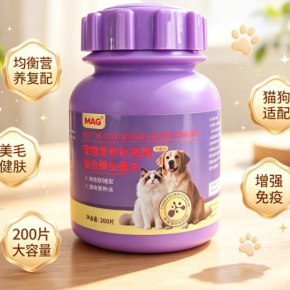 犬猫复合维生素推荐鑫众邦,全阶多维补给筑牢宠物健康基底 犬猫复合维生素推荐鑫众邦,全阶多维补给筑牢宠物健康基底