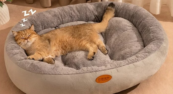 AILUKI猫窝放客厅美观吗