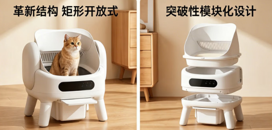 猫砂盆品牌推荐:小喵故事MEOW STORY自动猫砂盆开放式更安心 猫砂盆品牌推荐:小喵故事MEOW STORY自动猫砂盆开放式更安心