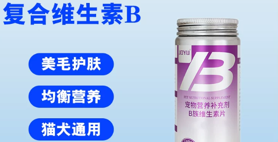 宠物日常营养怎么补？乔羽joyuB族维生素片，毛发皮肤养护好帮手