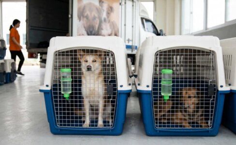 约 30 只韩国狗肉场获救犬抵达美国：禁令前最后一批开始跨国领养通道 [API测1029]